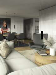 Wohnzimmer Richtung Esszimmer 3.27 2.16