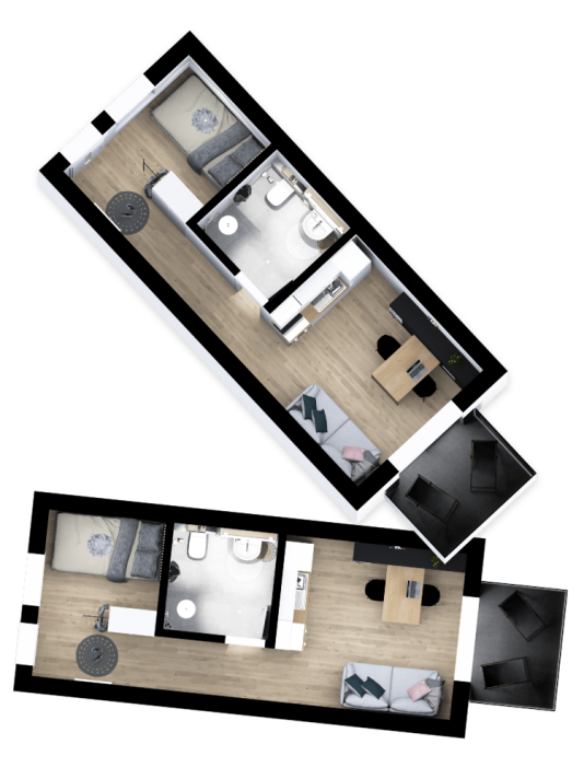 grundrisse wohnung 35qm