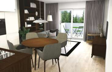 Wohnung 45qm Wohnzimmer 1 Kopie
