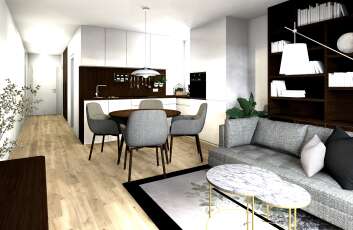 Wohnung 45qm Wohnzimmer Kopie
